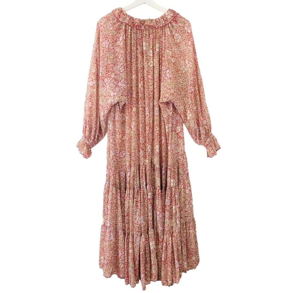 NWT Free People Feeling Groovy Maxi Prairie Dress - Picture 7 of 8